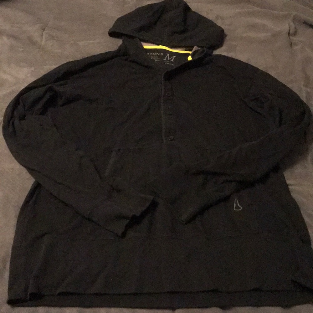 Black Men’s Jumper HoodieSize Medium Brand Nixon